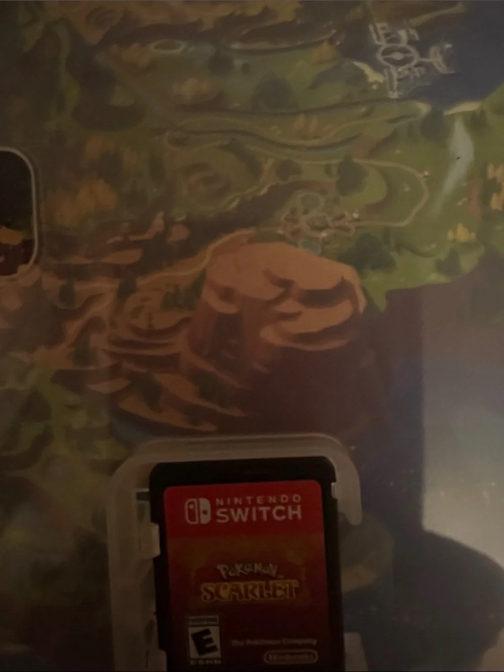 Nintendo Pokémon Scarlet - Red and Black Cover Art